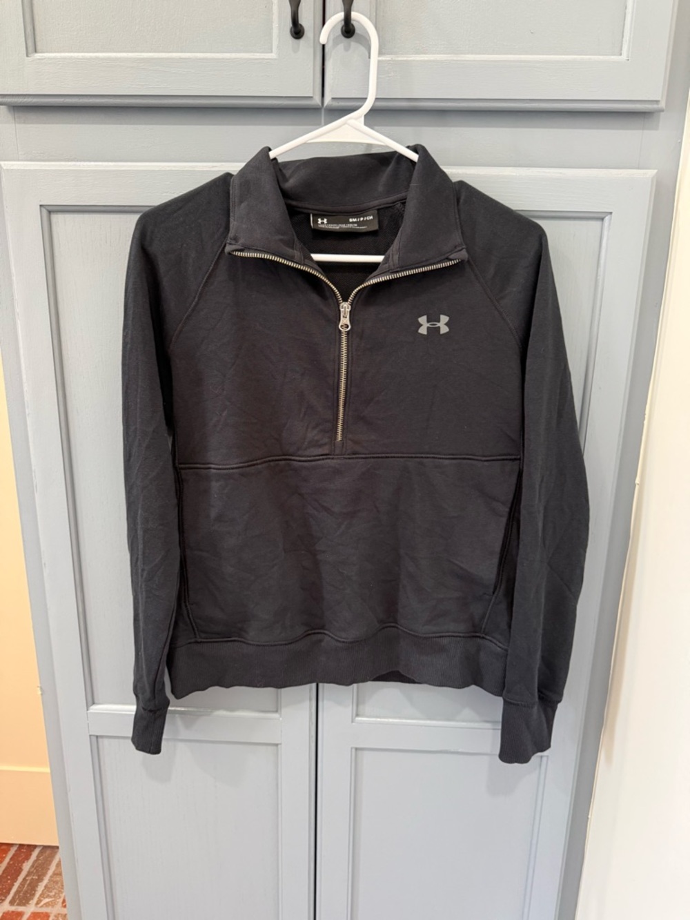Under Armour Black Zip-Up Pullover